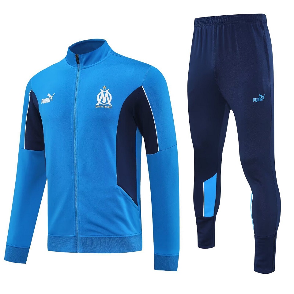 AAA Quality Marseille 25/26 Tracksuit - Blue